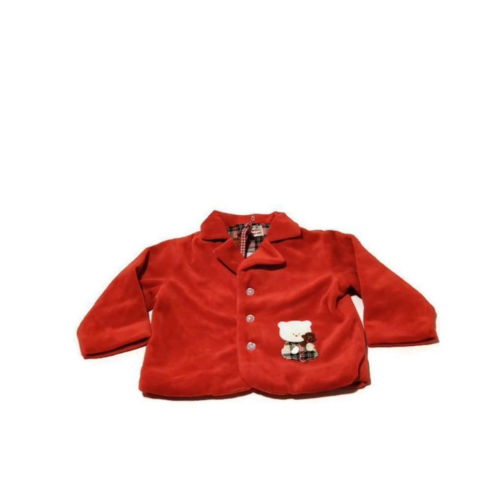 Limon Mignon Christmas Jacket Gingerbread Man  6M